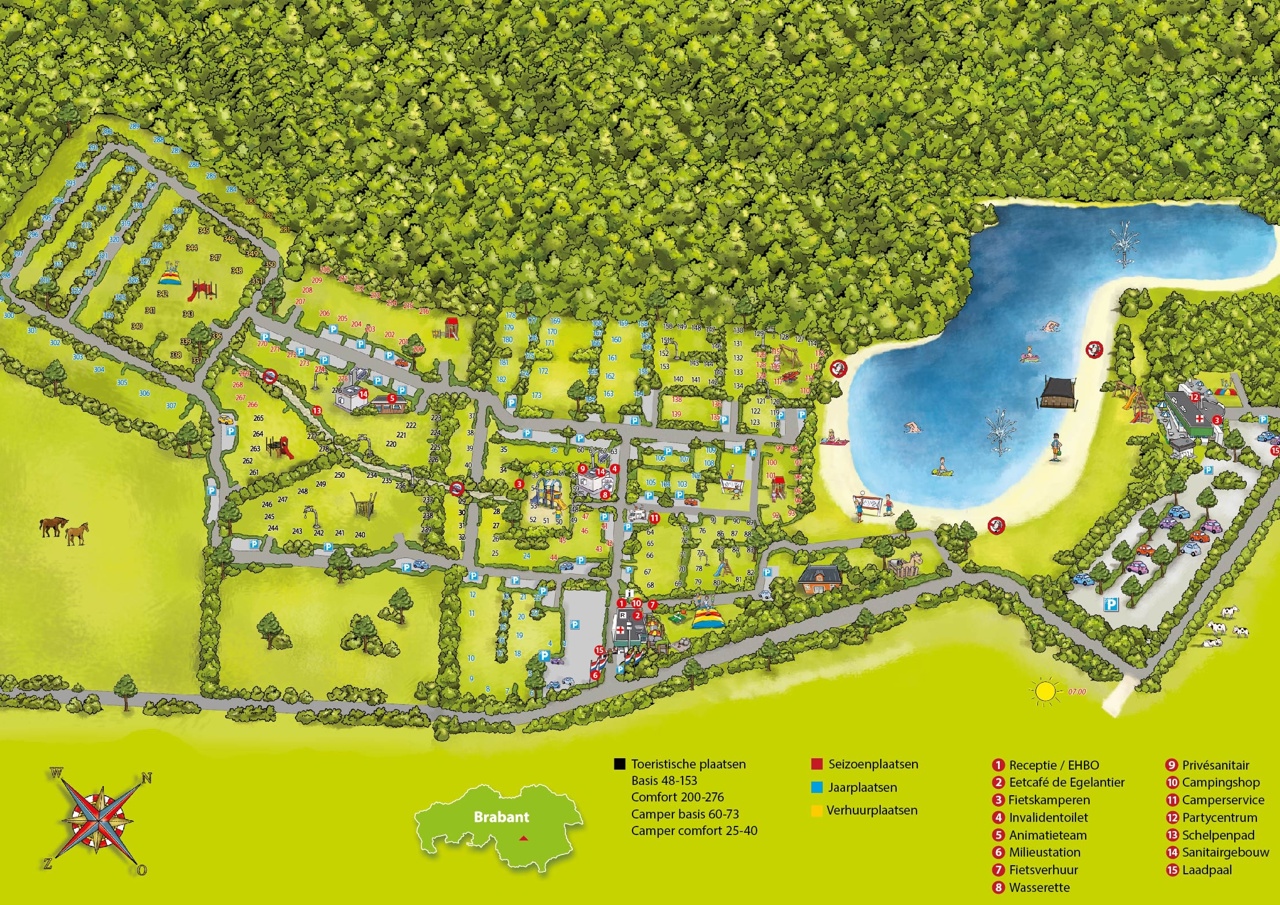 Karte von Resort Veldhoven