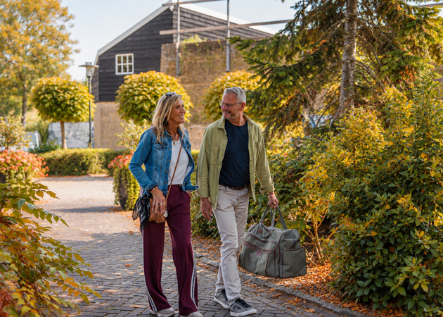 Herfstwandeling In Het Park