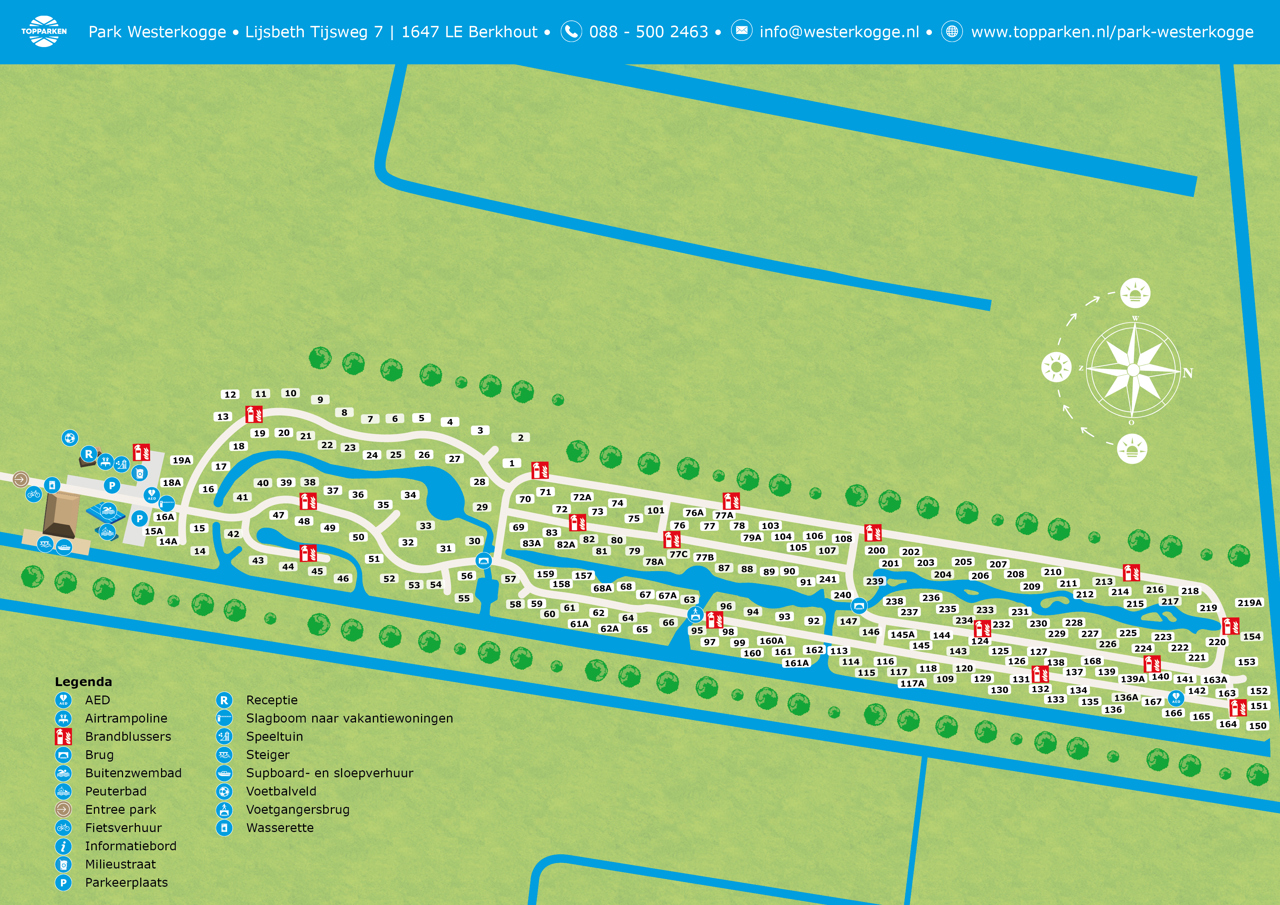 Lageplan Park Westerkogge