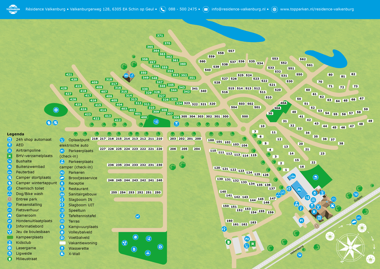 Lageplan Résidence Valkenburg