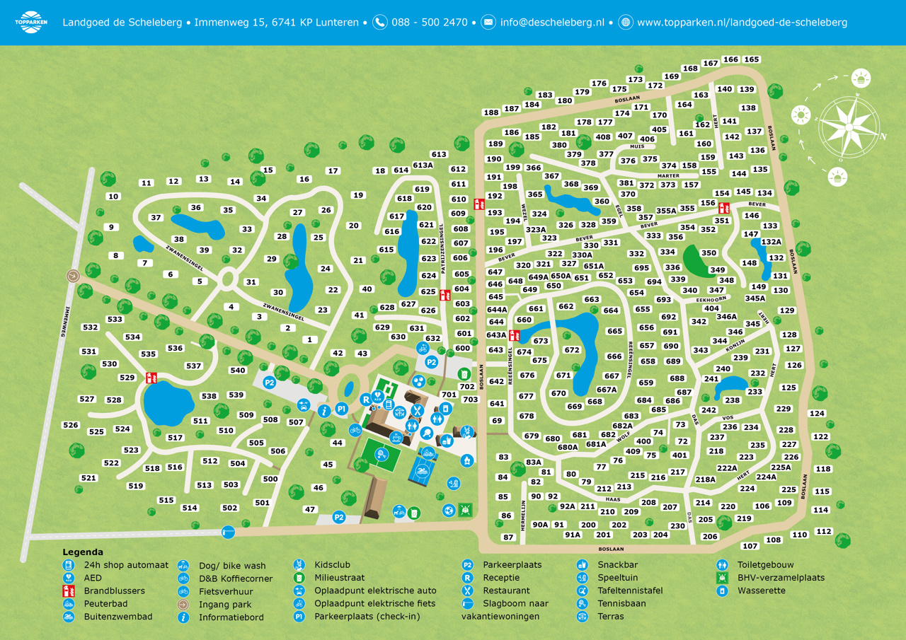 Grundriss von Landgoed de Scheleberg